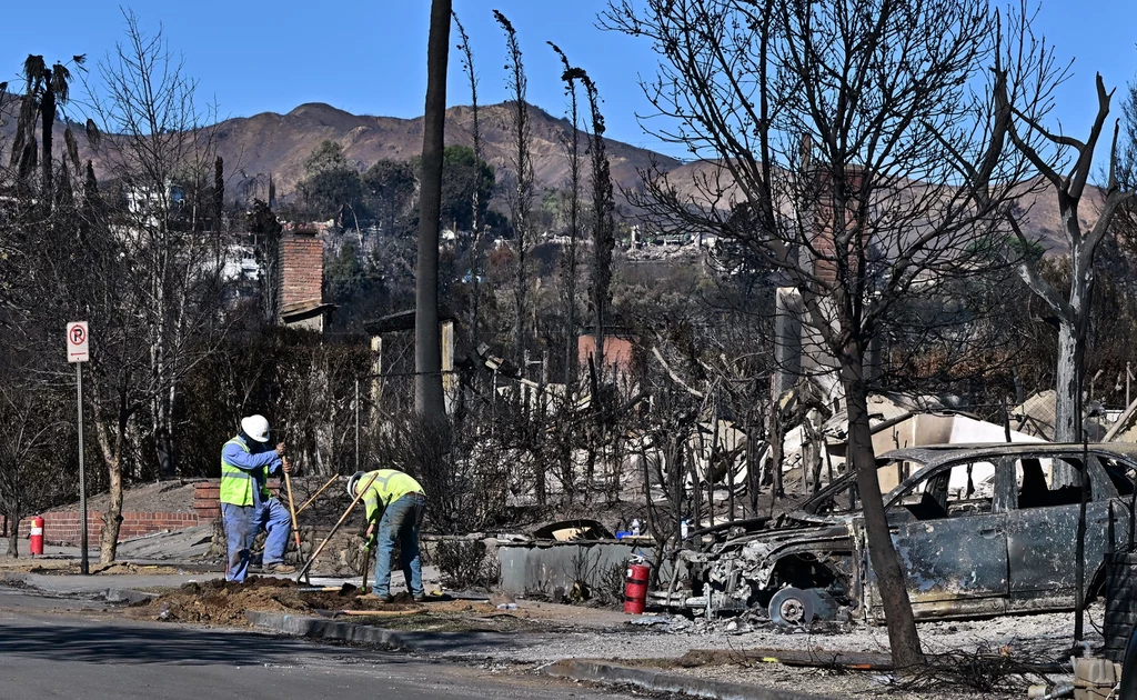 Los Angeles zniszczone przez pożary