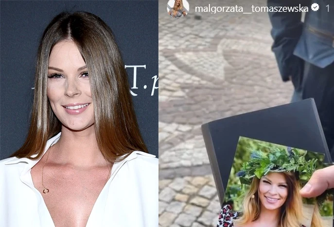 Fan miło zaskoczył Małgorzatę Tomaszewską Fan miło zaskoczył Małgorzatę Tomaszewską