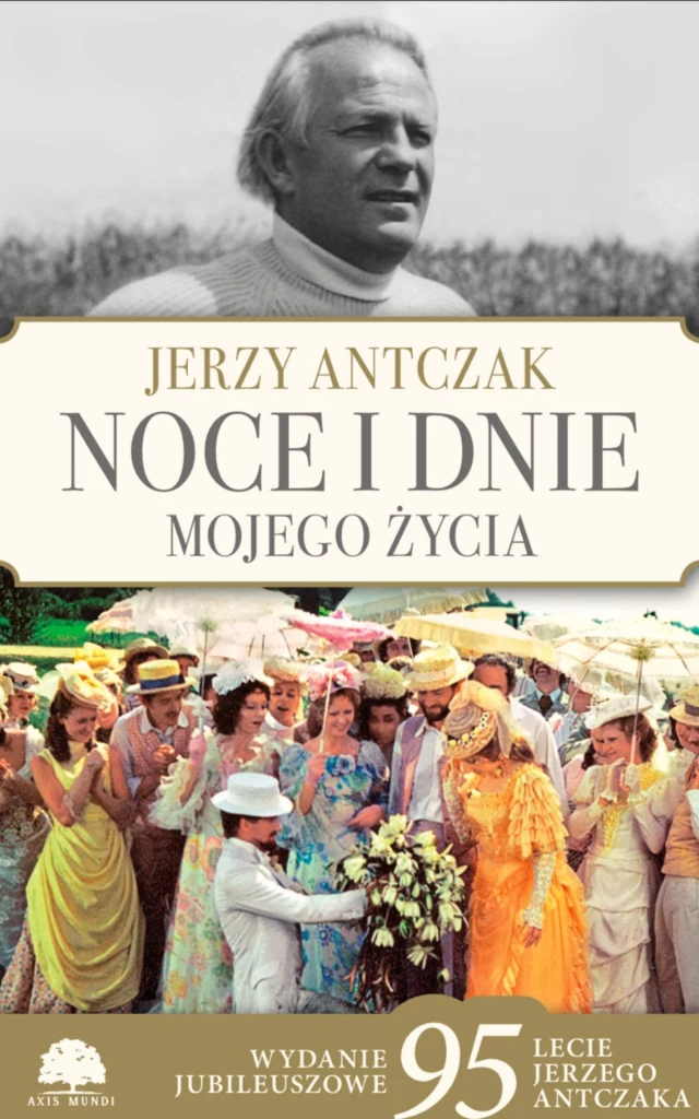 Okładka jubileuszowego wydania autobiografii Jerzego Antczaka