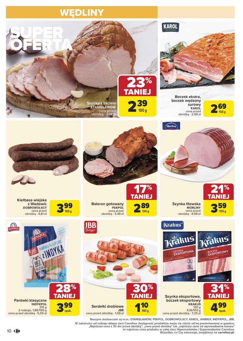 Gazetka: Super oszczędności tygodnia - Carrefour - strona 10