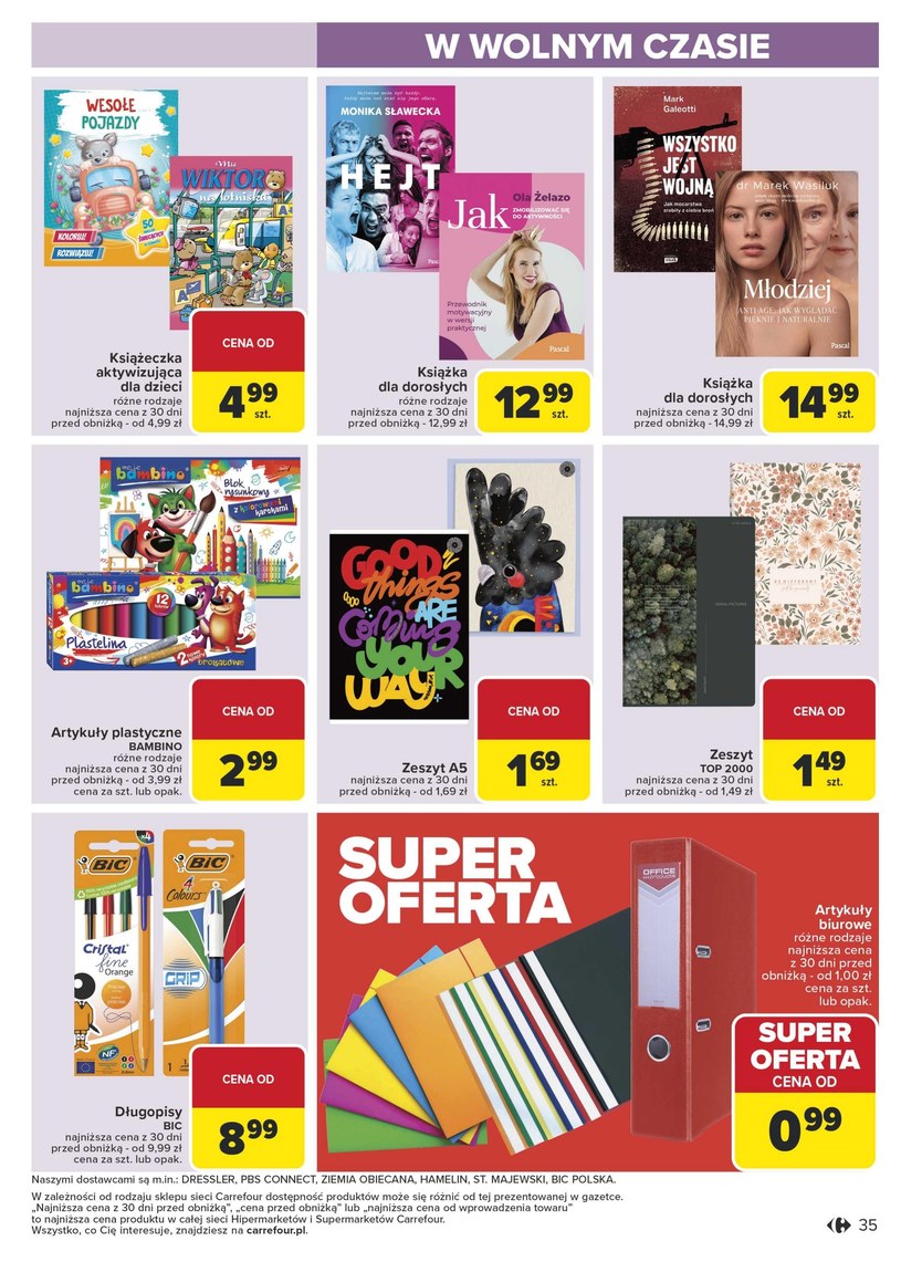 Gazetka: Super oszczędności tygodnia - Carrefour - strona 35