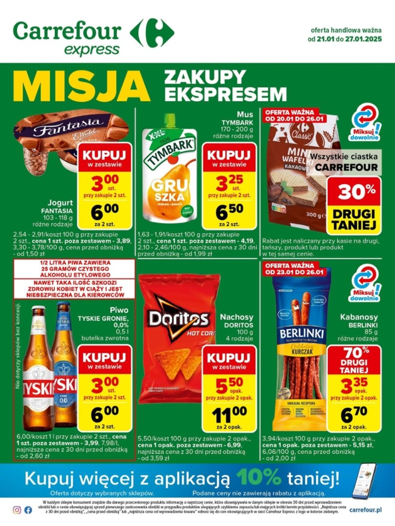 Gazetka: Zakupy na każdą kieszeń - Carrefour Express - strona 1