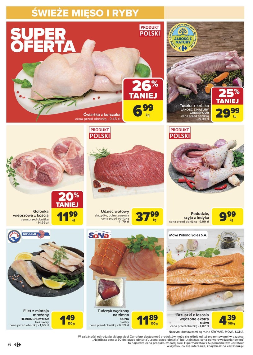 Gazetka: Tydzień wielkich oszczędności - Carrefour Market - strona 6