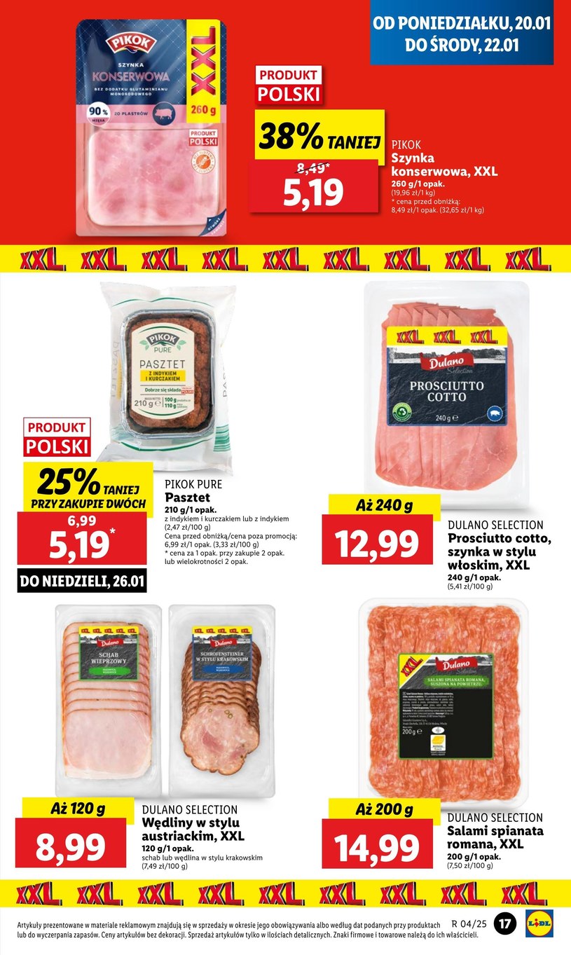 Gazetka: Hity tygodnia w rozmiarze XXL - Lidl - strona 21