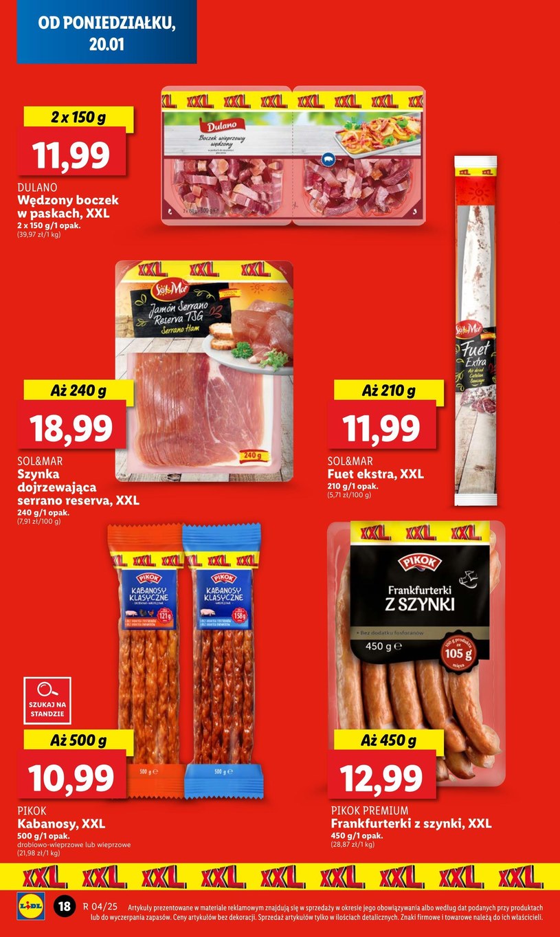 Gazetka: Hity tygodnia w rozmiarze XXL - Lidl - strona 22