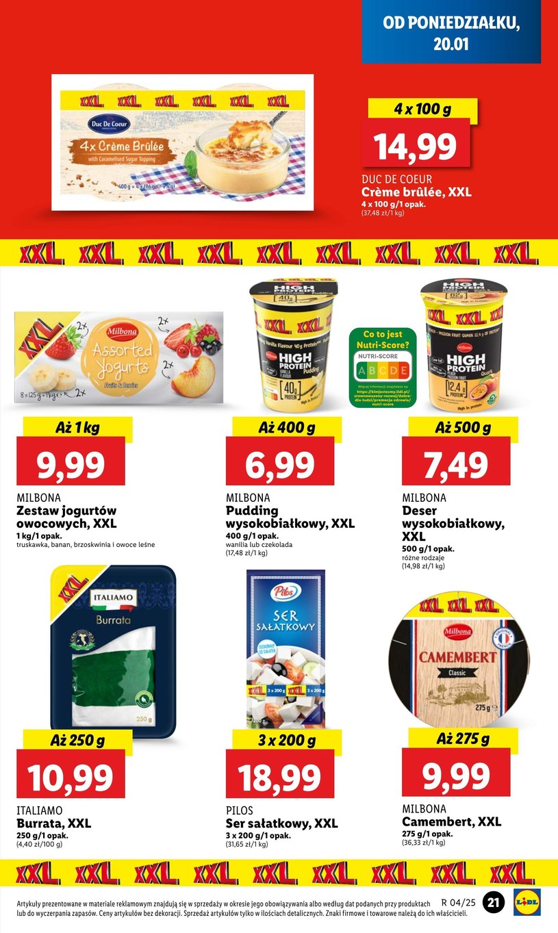 Gazetka: Hity tygodnia w rozmiarze XXL - Lidl - strona 25