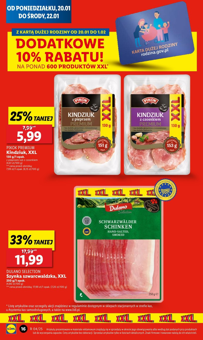 Gazetka: Hity tygodnia w rozmiarze XXL - Lidl - strona 20