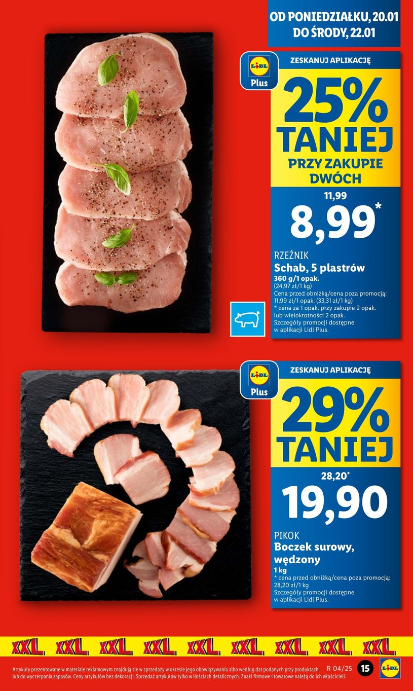 Gazetka: Hity tygodnia w rozmiarze XXL - Lidl - strona 19