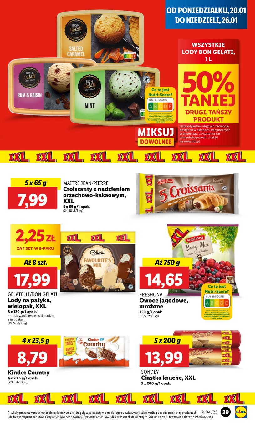 Gazetka: Hity tygodnia w rozmiarze XXL - Lidl - strona 33