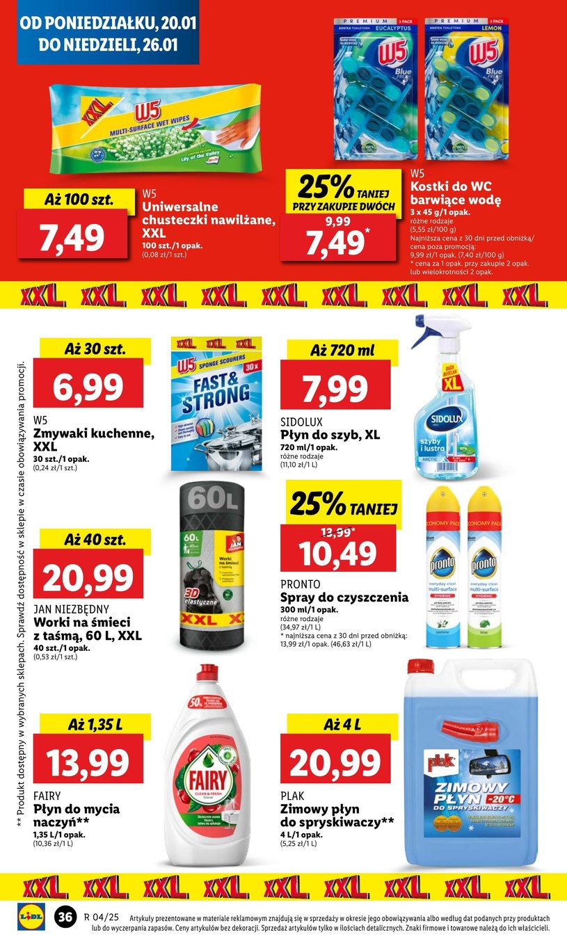 Gazetka: Hity tygodnia w rozmiarze XXL - Lidl - strona 40