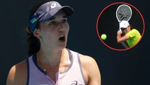 Eva Lys i Iga Świątek (na małym zdjęciu)