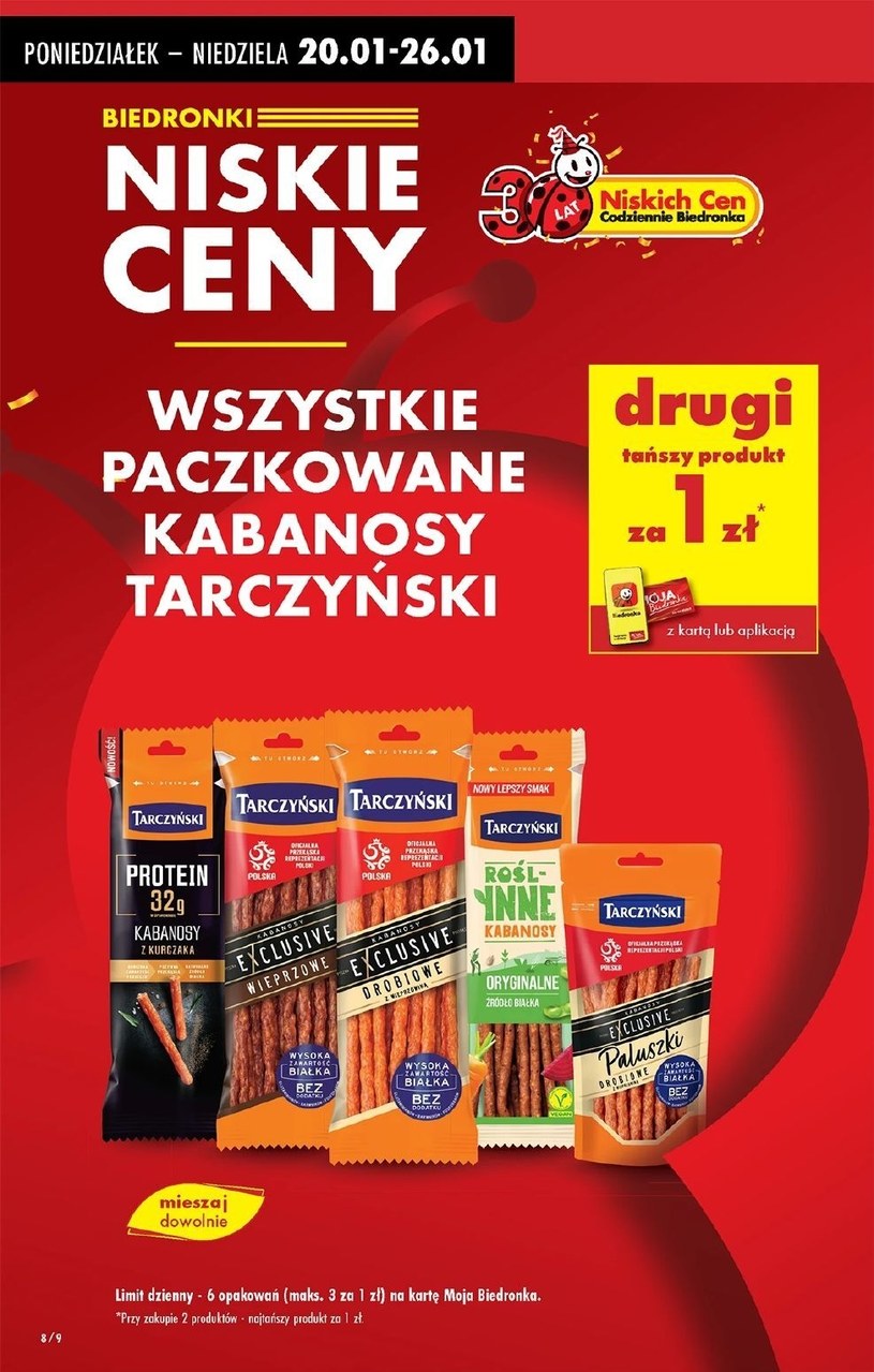 Gazetka: Niskie ceny, wielkie korzyści - Biedronka - strona 8