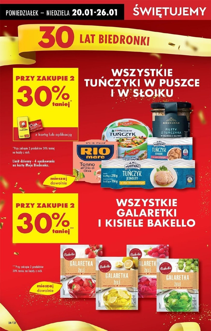 Gazetka: Niskie ceny, wielkie korzyści - Biedronka - strona 20