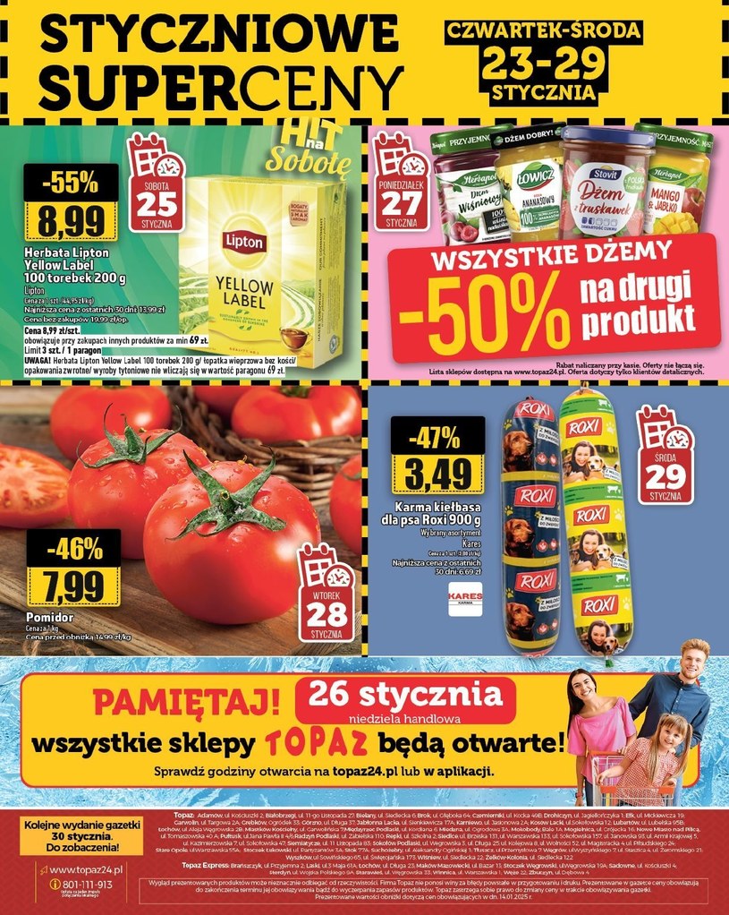 Gazetka: Tygodniowe super promocje - Topaz - strona 28