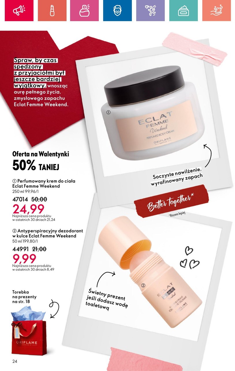 Gazetka: Oriflame - razem lepiej - strona 24