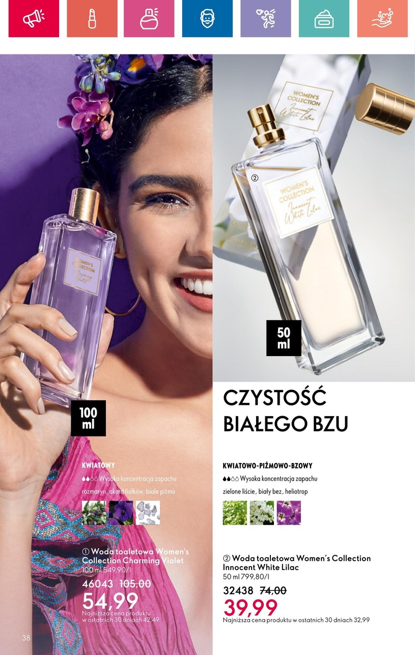 Gazetka: Oriflame - razem lepiej - strona 38