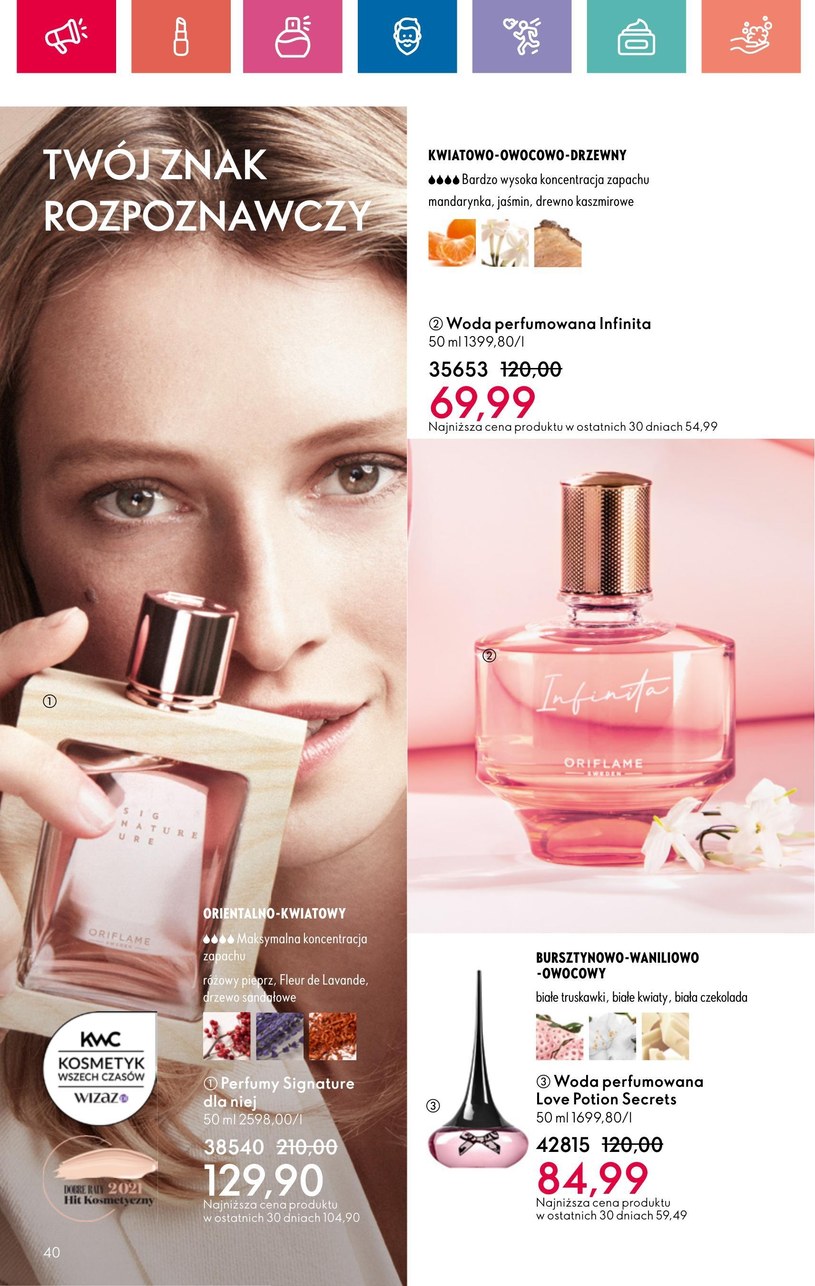 Gazetka: Oriflame - razem lepiej - strona 40