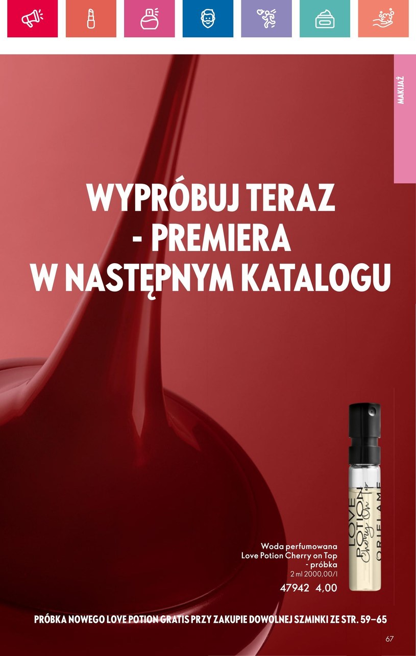 Gazetka: Oriflame - razem lepiej - strona 67