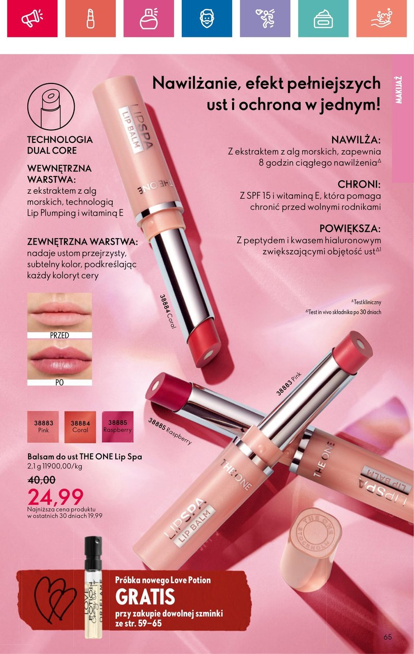 Gazetka: Oriflame - razem lepiej - strona 65