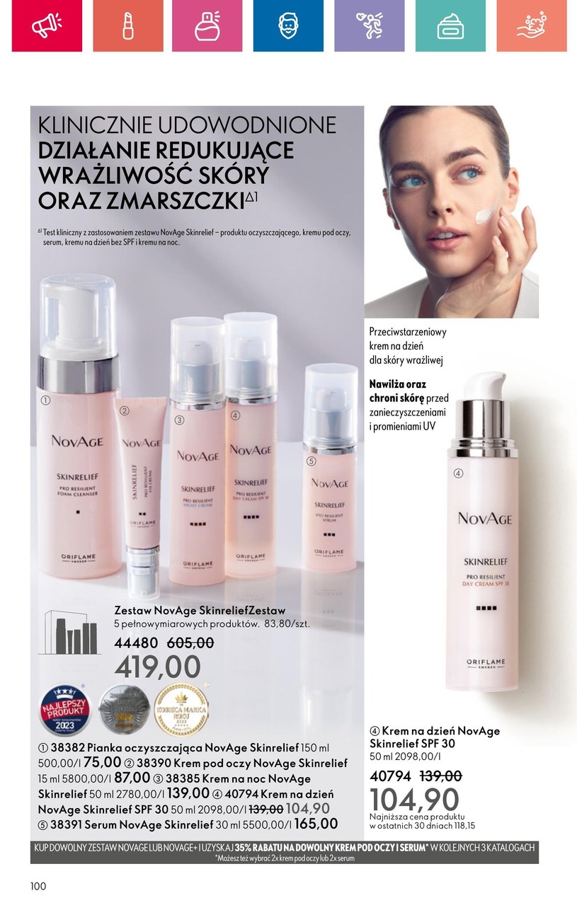 Gazetka: Oriflame - razem lepiej - strona 100