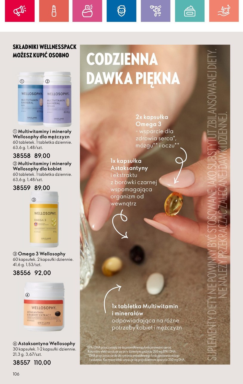 Gazetka: Oriflame - razem lepiej - strona 106