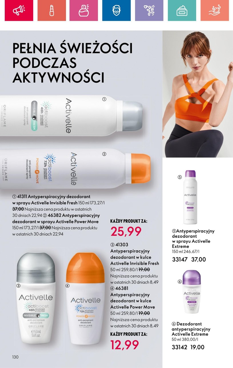 Gazetka: Oriflame - razem lepiej - strona 130