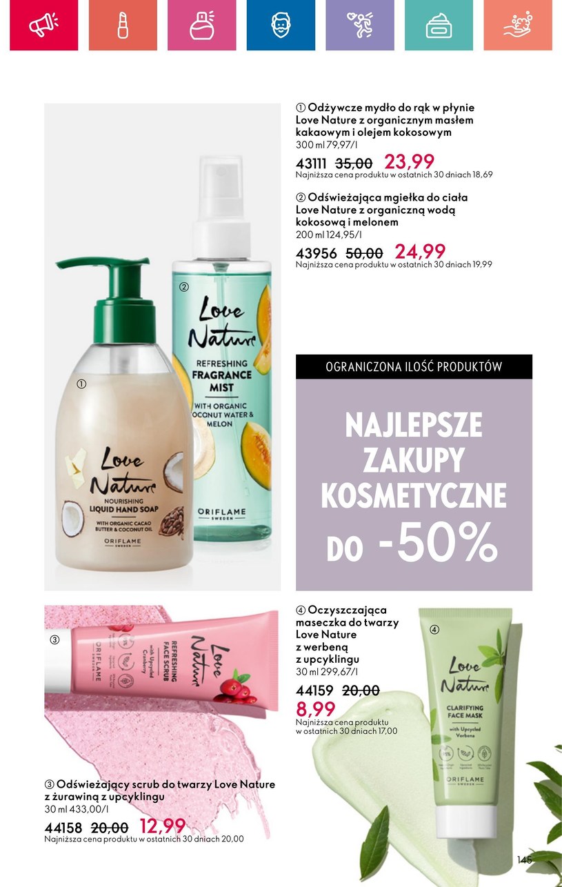 Gazetka: Oriflame - razem lepiej - strona 145