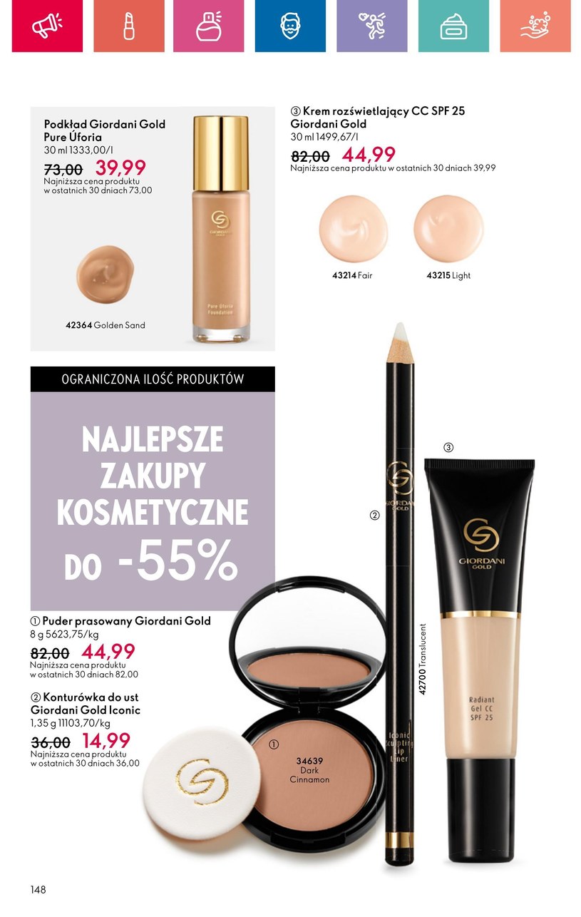 Gazetka: Oriflame - razem lepiej - strona 148