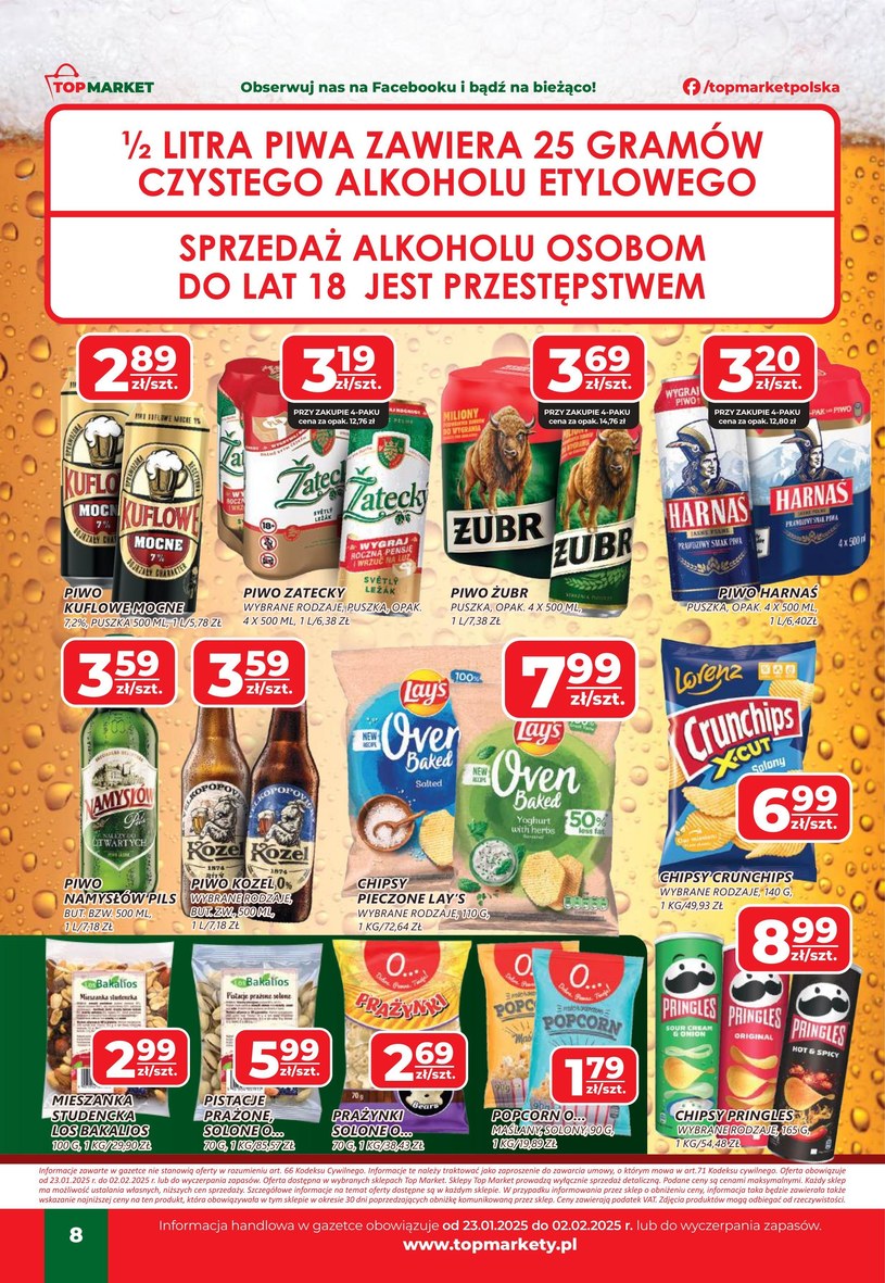 Gazetka: Top Market - zimowe smaki, gorące okazje! - strona 8