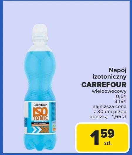 Napój izotoniczny Carrefour