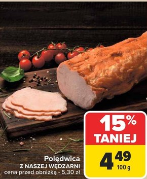 Polędwica Z Naszej Wędzarni niska cena