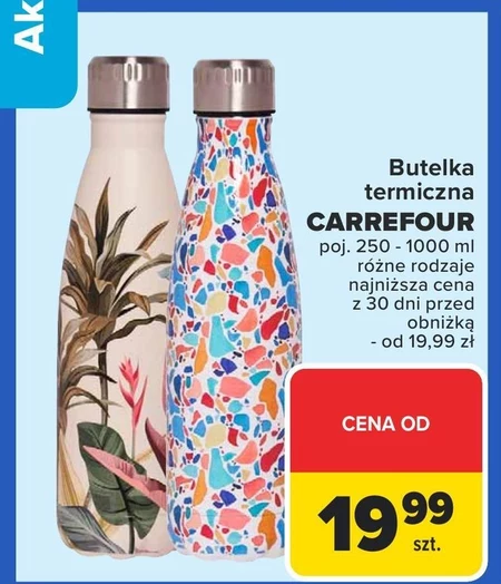 Butelka termiczna Carrefour