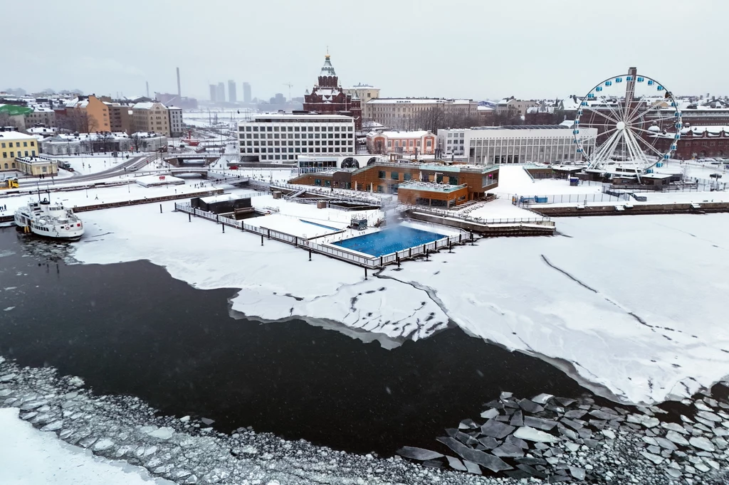 Rośnie liczba upadłości firm w Finlandii. Na zdj. panorama Helsinek