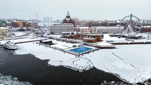 Rośnie liczba upadłości firm w Finlandii. Na zdj. panorama Helsinek