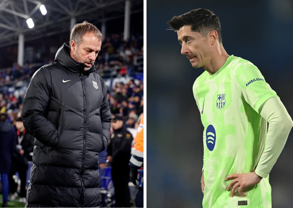 Hansi Flick i Robert Lewandowski