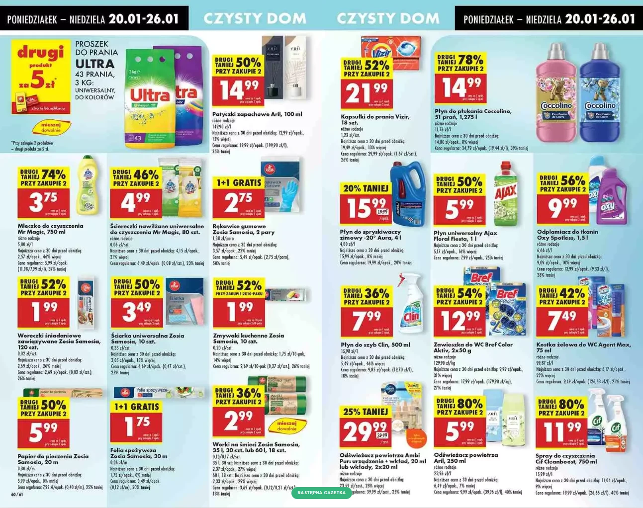 Biedronka oferuje znany proszek do prania za 5 zł! Sprawdź, jak zaoszczędzić!