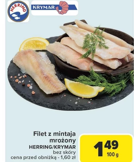 Filet z mintaja Krymar