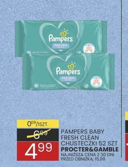 Chusteczki Pampers