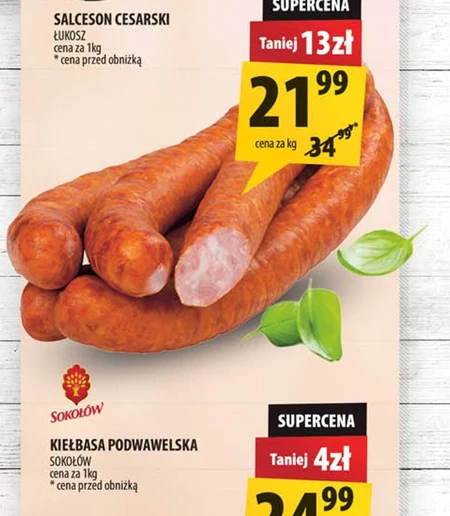 Kiełbasa podwawelska Sokołów