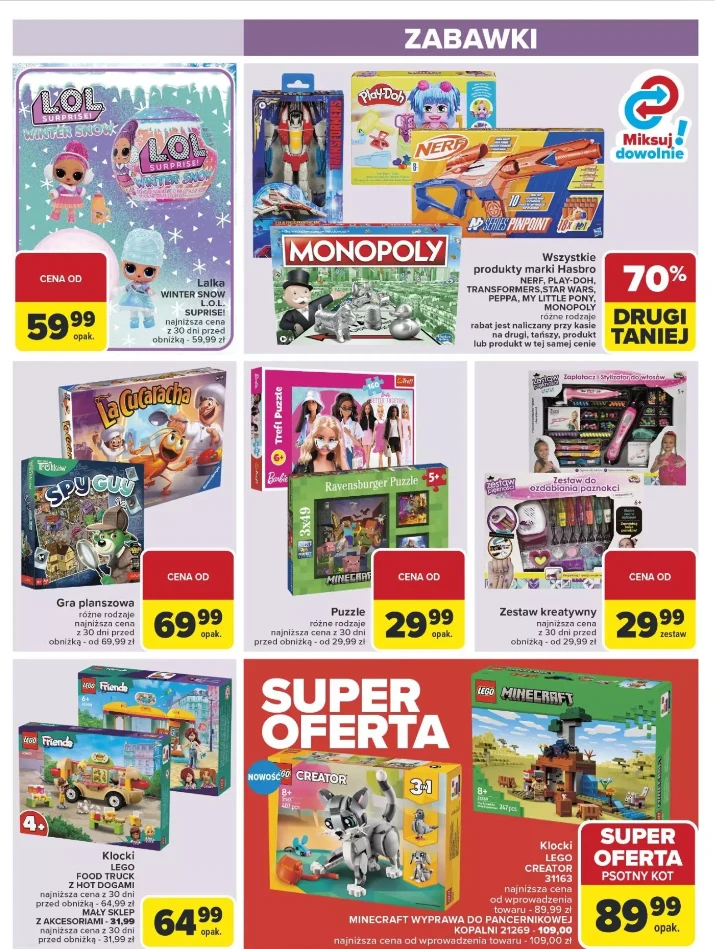 Czy to najlepsza okazja na LEGO? Sprawdź, jakie zestawy są teraz w ofercie w Carrefour!