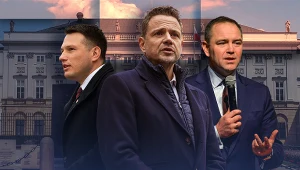 Sondaż IBRiS dla "Wydarzeń" Polsatu. Sławomir Mentzen wrócił na podium. ANDRZEJ IWANCZUK / Gerard Reporter / Michal Kosc / Agencja Forum / 