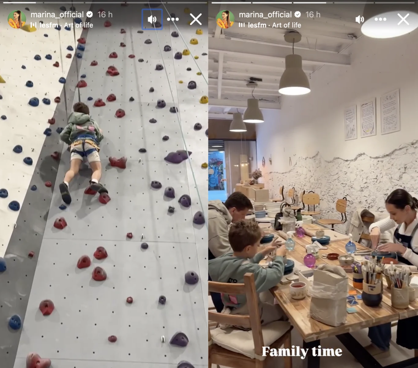 Marina pokazała, jak jej rodzina spędziła weekend w Barcelonie