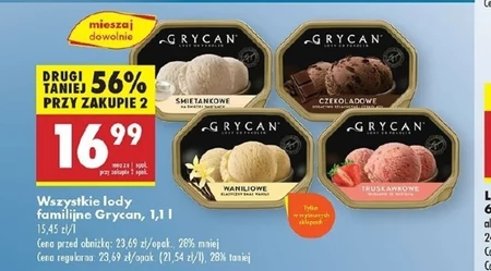 Grycan Lody czekoladowe 1100 ml
