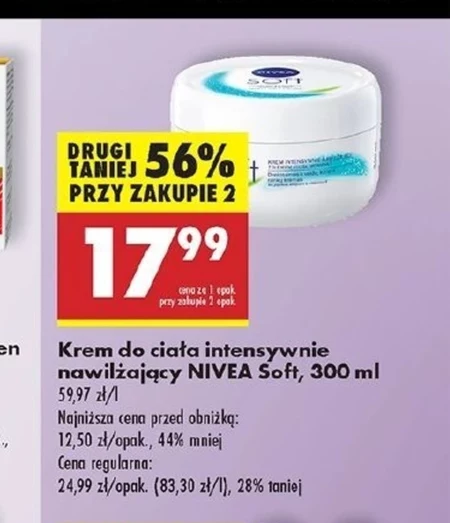 Nivea Soft Krem intensywnie nawilżający 300 ml