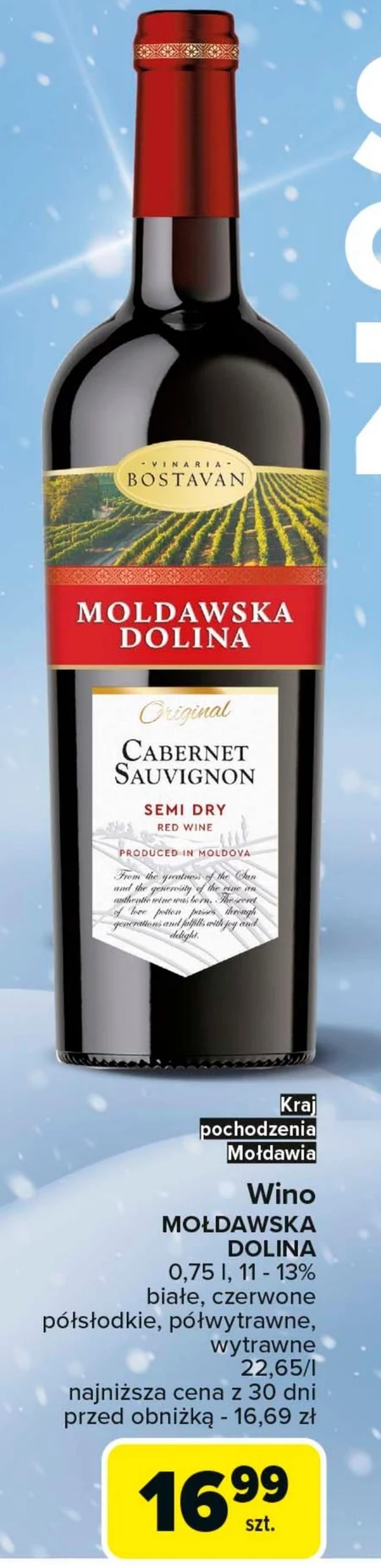 Wino Mołdawska Dolina