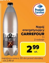 Napój energetyczny Carrefour