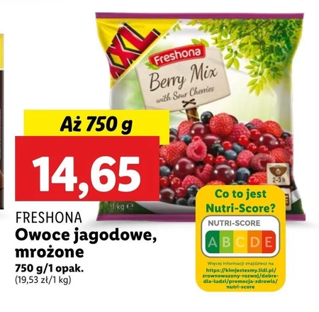 Заморожені фрукти Freshona