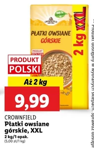 Płatki owsiane Crownfield