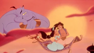 Grafika promująca film "Aladyn"