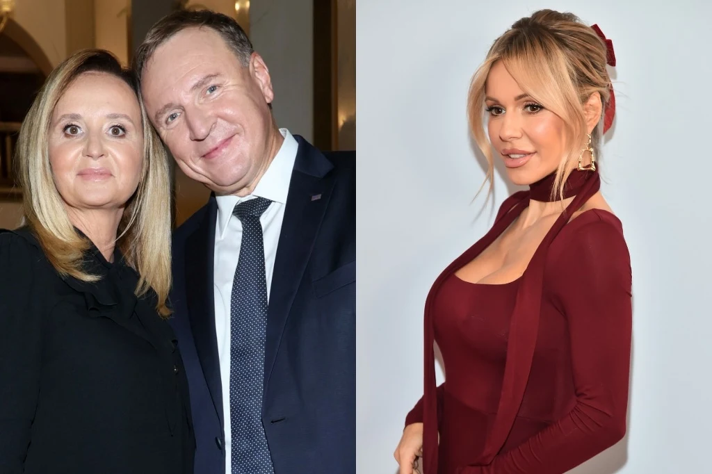 Joanna i Jacek Kurscy oraz Doda